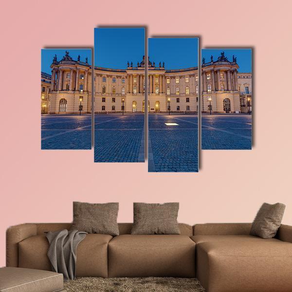 Old Historic Building Berlin Canvas Wall Art-4 Pop-Gallery Wrap-50" x 32"-Tiaracle