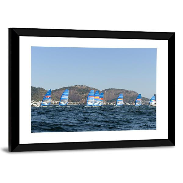 Olympics Games In Brazil Canvas Wall Art-3 Horizontal-Gallery Wrap-25" x 16"-Tiaracle