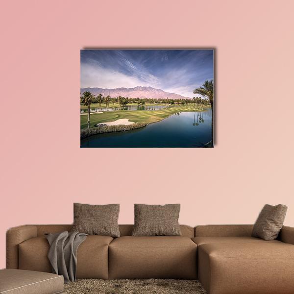Palm Springs Chino Canyon Canvas Wall Art-1 Piece-Gallery Wrap-36" x 24"-Tiaracle