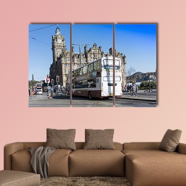 Passenger Transport in Scotland Canvas Wall Art-3 Horizontal-Gallery Wrap-25" x 16"-Tiaracle