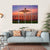 Plane Fly Up Over Take-Off Runway Canvas Wall Art-1 Piece-Gallery Wrap-36" x 24"-Tiaracle