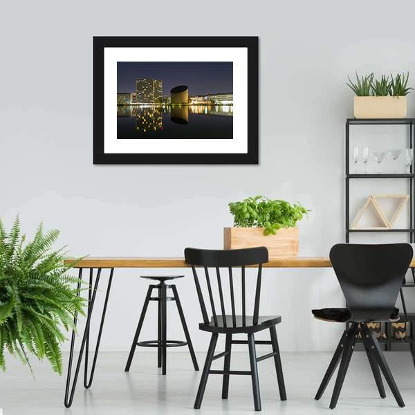 Planetarium In Copenhagen Canvas Wall Art-5 Horizontal-Gallery Wrap-22" x 12"-Tiaracle