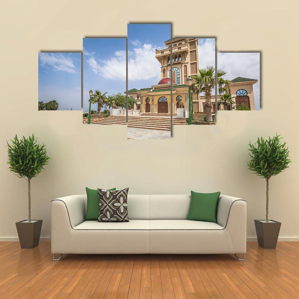 Plateau Of Lalla Setti Canvas Wall Art-5 Star-Gallery Wrap-62" x 32"-Tiaracle