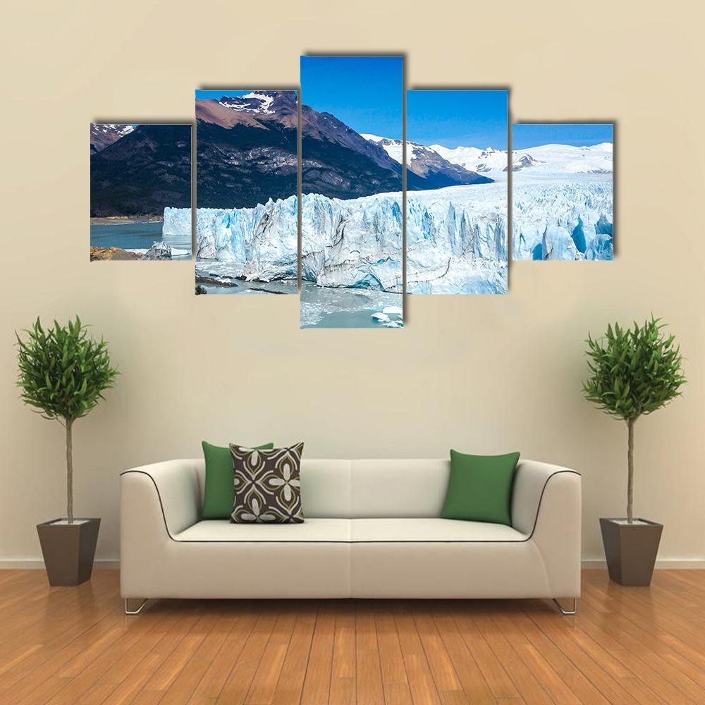 Puerto Madryn In Argentina Canvas Wall Art-5 Star-Gallery Wrap-62" x 32"-Tiaracle