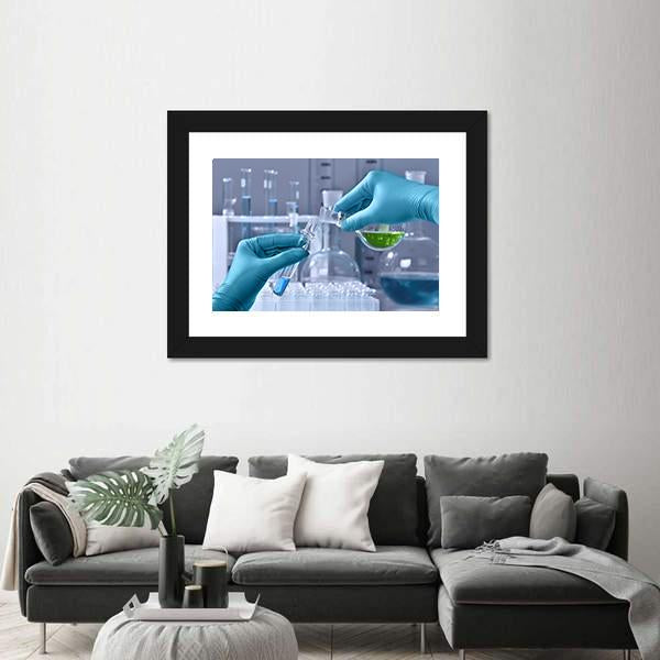 Research Lab Canvas Wall Art-3 Horizontal-Gallery Wrap-25" x 16"-Tiaracle