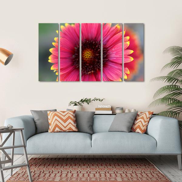 Ripe Red Flower Canvas Wall Art-5 Horizontal-Gallery Wrap-22" x 12"-Tiaracle
