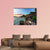 Romantic Sunset On Paradise Beach Canvas Wall Art-4 Horizontal-Gallery Wrap-34" x 24"-Tiaracle