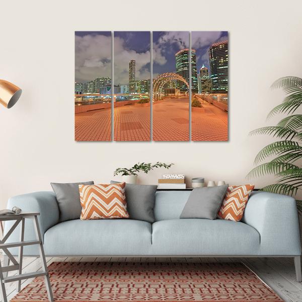 Roof Garden At China Ferry Terminal Canvas Wall Art-4 Horizontal-Gallery Wrap-34" x 24"-Tiaracle