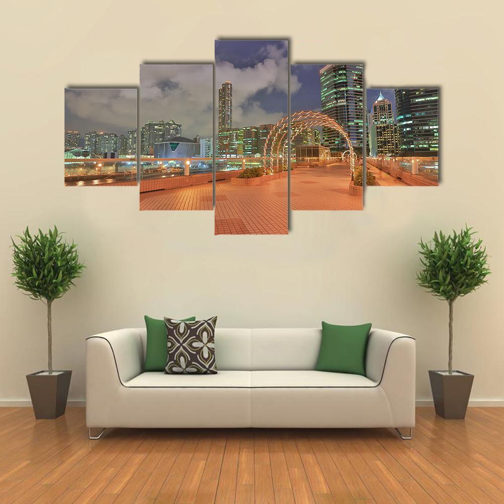 Roof Garden At China Ferry Terminal Canvas Wall Art-5 Star-Gallery Wrap-62" x 32"-Tiaracle