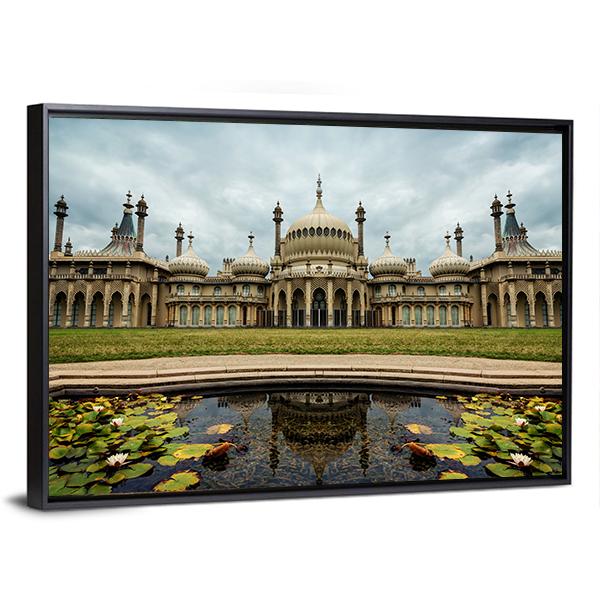 Royal Pavilion UK Canvas Wall Art-3 Horizontal-Gallery Wrap-25" x 16"-Tiaracle