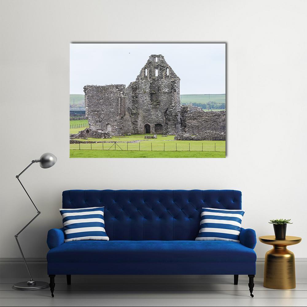 Ruins Of Glenluce Abbey Canvas Wall Art-1 Piece-Gallery Wrap-36" x 24"-Tiaracle