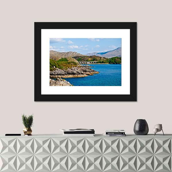 Rural Scenery In The Heart Of Scotland Canvas Wall Art-1 Piece-Framed Print-20" x 16"-Tiaracle