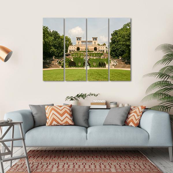 Sanssouci Park Germany Canvas Wall Art-4 Horizontal-Gallery Wrap-34" x 24"-Tiaracle