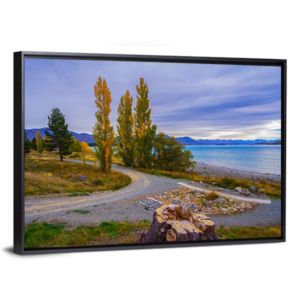 Scenery Of New Zealand Canvas Wall Art-3 Horizontal-Gallery Wrap-25" x 16"-Tiaracle
