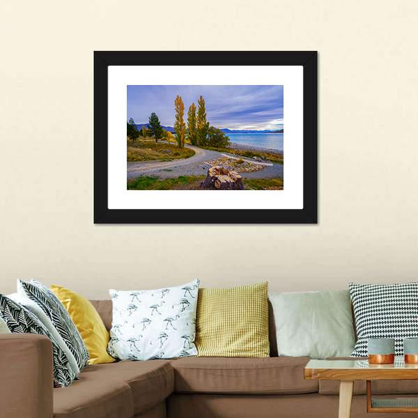 Scenery Of New Zealand Canvas Wall Art-3 Horizontal-Gallery Wrap-25" x 16"-Tiaracle