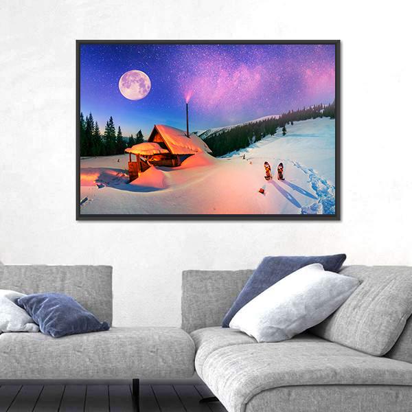 Scenic Wild Carpathian In Montenegro Panoramic Canvas Wall Art-1 Piece-36" x 12"-Tiaracle