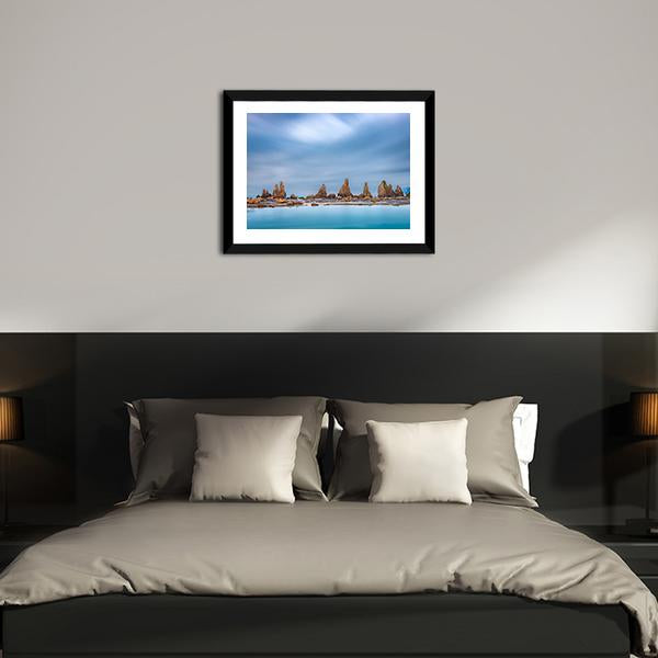 Sea Coast In Kushimoto Japan Canvas Wall Art-3 Horizontal-Gallery Wrap-25" x 16"-Tiaracle