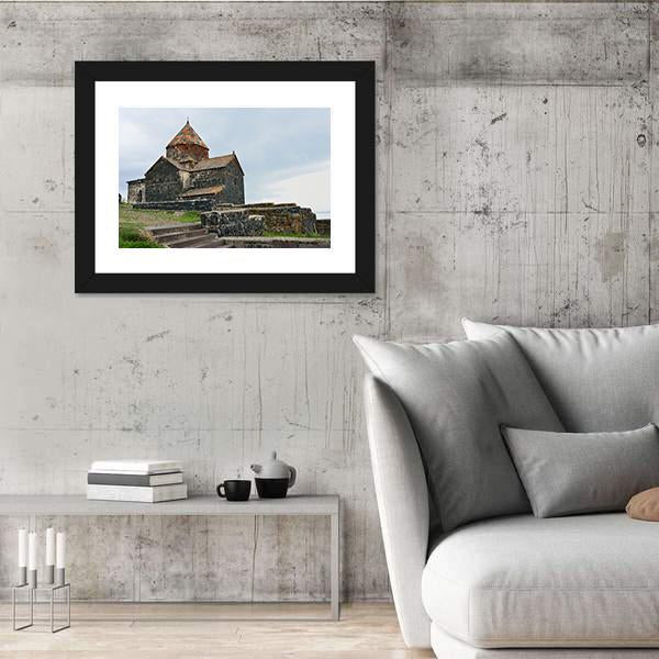 Shrine Of Armenian People Canvas Wall Art-3 Horizontal-Gallery Wrap-25" x 16"-Tiaracle