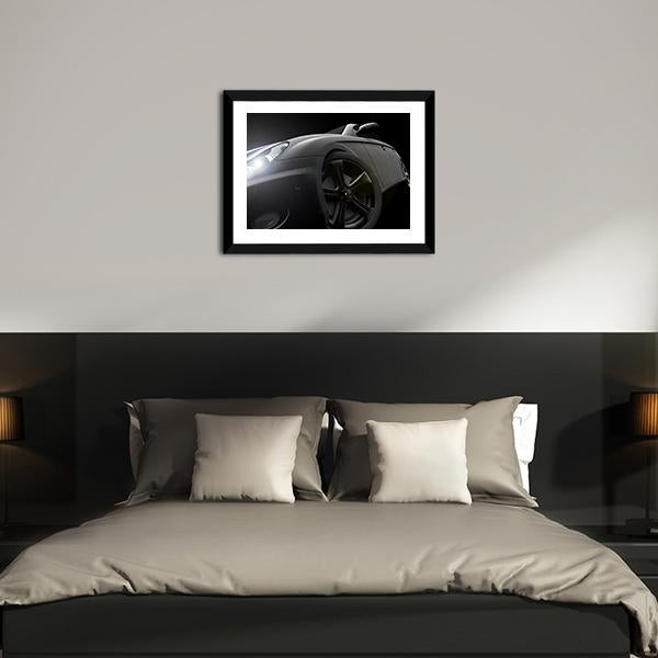 Side View Of Car Canvas Wall Art-3 Horizontal-Gallery Wrap-25" x 16"-Tiaracle