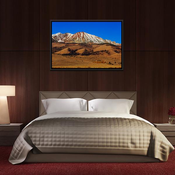 Sierra Nevada Mountains Canvas Wall Art-5 Horizontal-Gallery Wrap-22" x 12"-Tiaracle