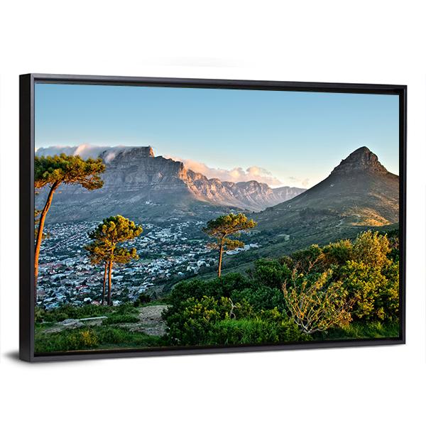 Signal Hill In Cape Town Canvas Wall Art-3 Horizontal-Gallery Wrap-25" x 16"-Tiaracle