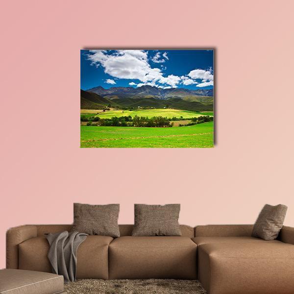 South Africa Landscape Canvas Wall Art-1 Piece-Gallery Wrap-48" x 32"-Tiaracle