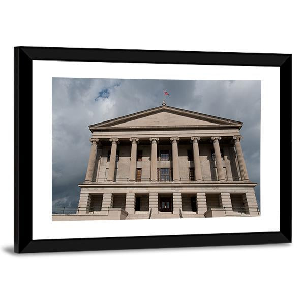 State Capitol In Nashville Canvas Wall Art-3 Horizontal-Gallery Wrap-25" x 16"-Tiaracle