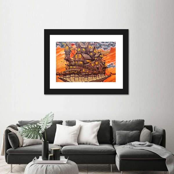 Street Art Abstract Canvas Wall Art-3 Horizontal-Gallery Wrap-25" x 16"-Tiaracle