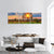 Sunset In Summer Field Panoramic Canvas Wall Art-1 Piece-36" x 12"-Tiaracle