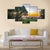 Sunset In The Summer Canvas Wall Art-3 Horizontal-Gallery Wrap-37" x 24"-Tiaracle