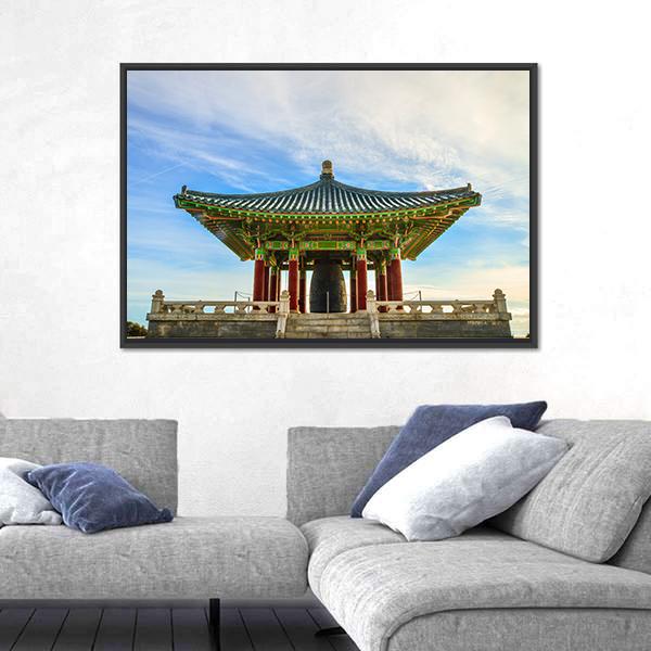 Symbol Of Close Ties Between The United States And Korea Canvas Wall Art-3 Horizontal-Gallery Wrap-25" x 16"-Tiaracle