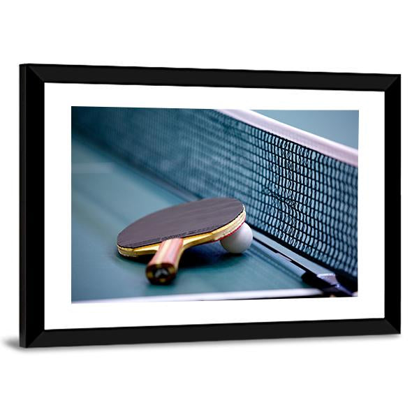 Table Tennis Canvas Wall Art-5 Horizontal-Gallery Wrap-22" x 12"-Tiaracle