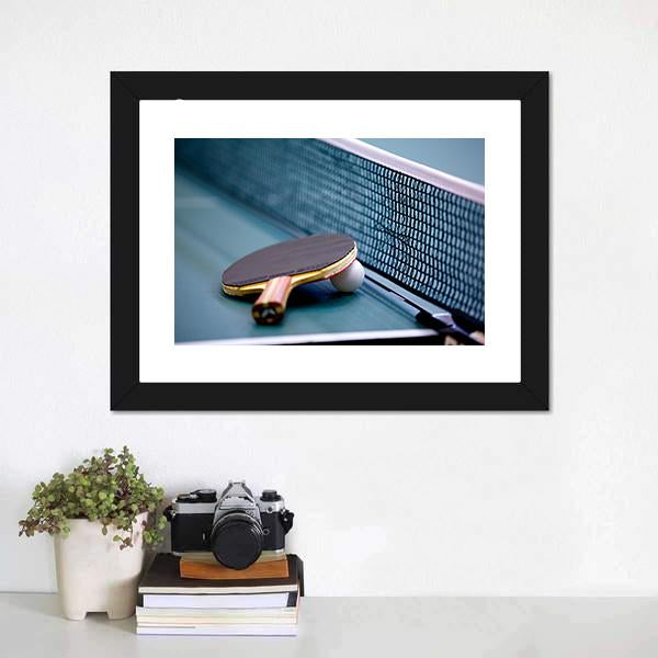 Table Tennis Canvas Wall Art-5 Horizontal-Gallery Wrap-22" x 12"-Tiaracle