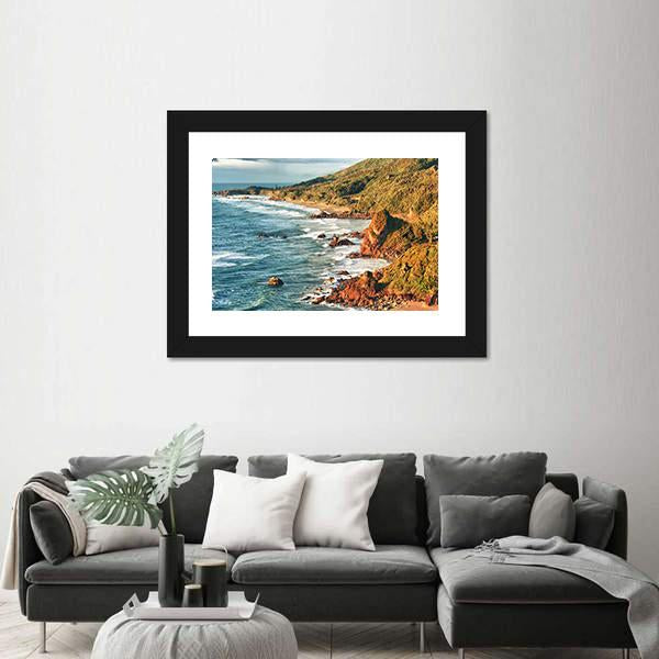 Tasman Sea Canvas Wall Art-1 Piece-Framed Print-30" x 20"-Tiaracle