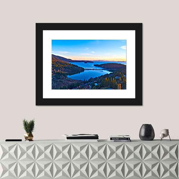 Teddy Bear Cove Bay Panoramic Canvas Wall Art-1 Piece-36" x 12"-Tiaracle