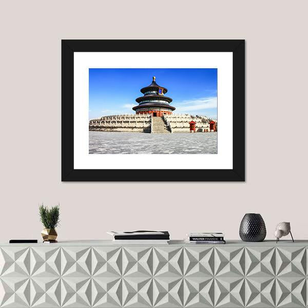 Temple Of Heaven Beijing Canvas Wall Art-3 Horizontal-Gallery Wrap-25" x 16"-Tiaracle