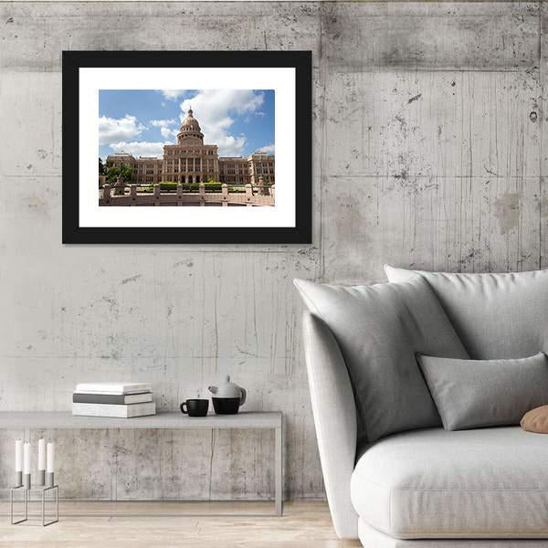 Texas State Capitol Building Canvas Wall Art-3 Horizontal-Gallery Wrap-25" x 16"-Tiaracle