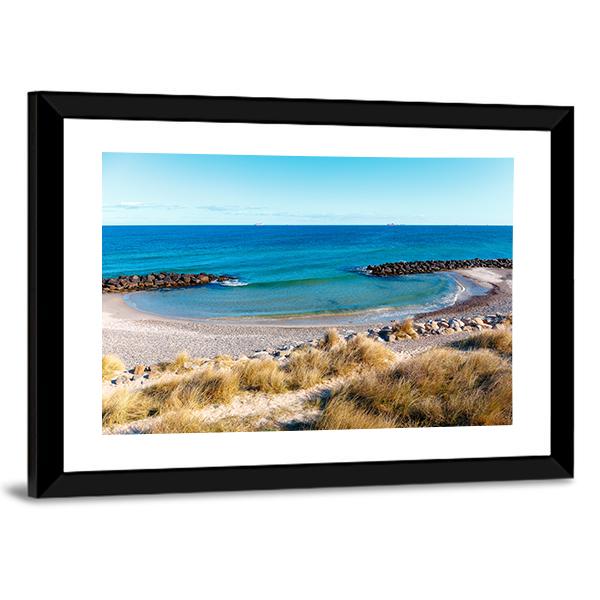 The Beach At Skagen Canvas Wall Art-3 Horizontal-Gallery Wrap-25" x 16"-Tiaracle