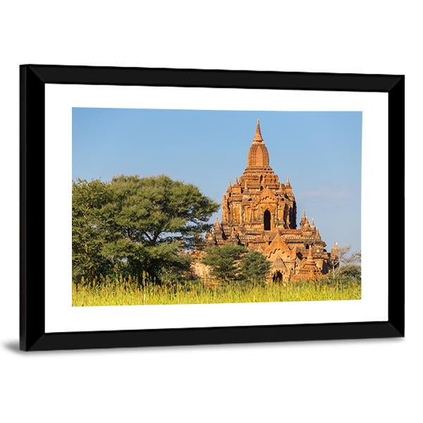 The Beautiful Tayok Pye Temple Canvas Wall Art-3 Horizontal-Gallery Wrap-25" x 16"-Tiaracle