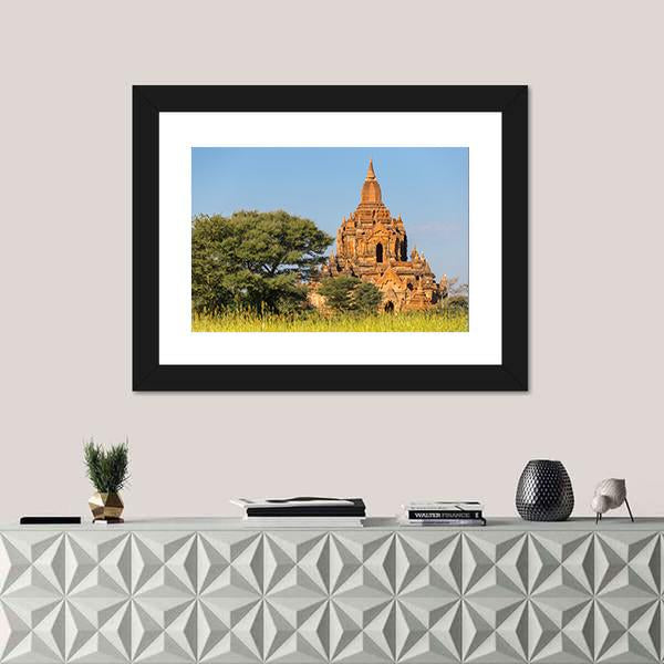The Beautiful Tayok Pye Temple Canvas Wall Art-3 Horizontal-Gallery Wrap-25" x 16"-Tiaracle