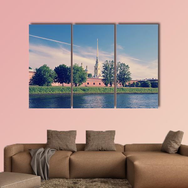 The Burial Place Of Nicholas ii Canvas Wall Art-3 Horizontal-Gallery Wrap-37" x 24"-Tiaracle