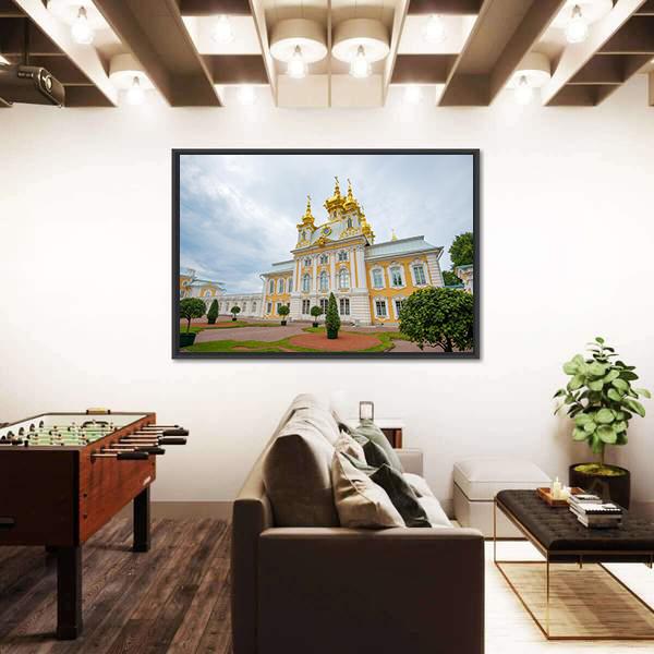 The Church Building Museum Canvas Wall Art-3 Horizontal-Gallery Wrap-25" x 16"-Tiaracle