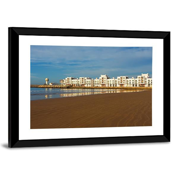 The City Of Agadir Morocco Canvas Wall Art-3 Horizontal-Gallery Wrap-25" x 16"-Tiaracle