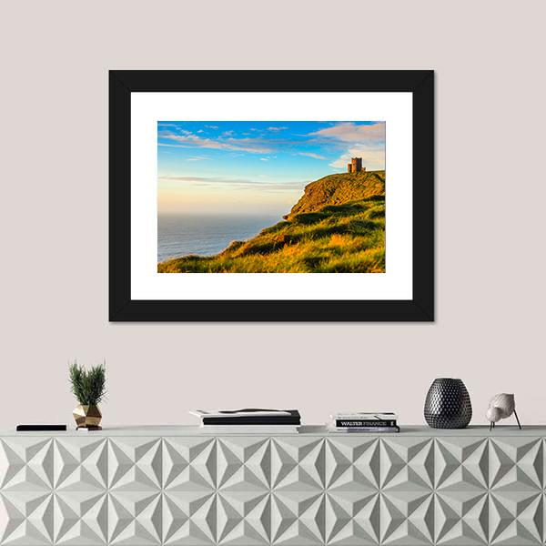 The Cliffs Of Moher Canvas Wall Art-3 Horizontal-Gallery Wrap-25" x 16"-Tiaracle
