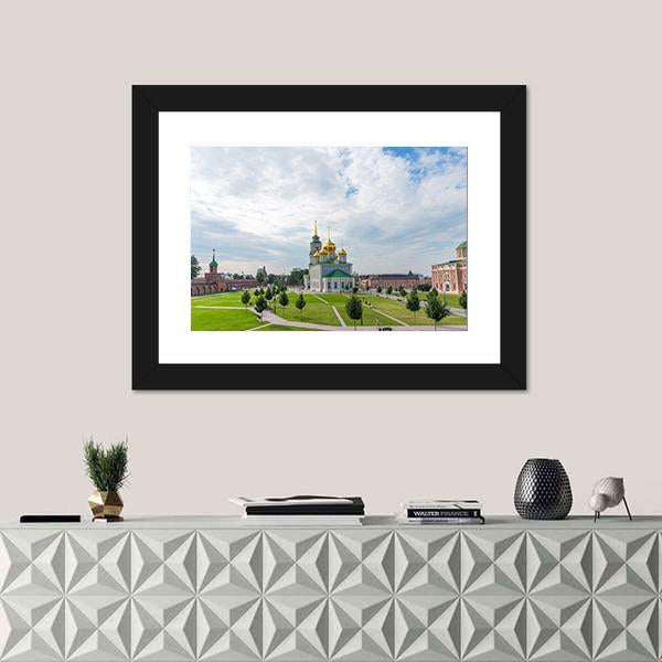 The Epiphany Cathedral Panoramic Canvas Wall Art-1 Piece-36" x 12"-Tiaracle