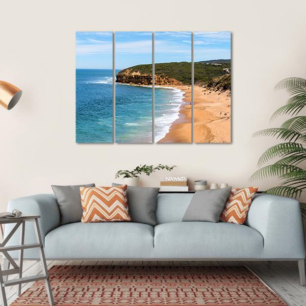 The Great Ocean Road Australia Canvas Wall Art-4 Horizontal-Gallery Wrap-34" x 24"-Tiaracle