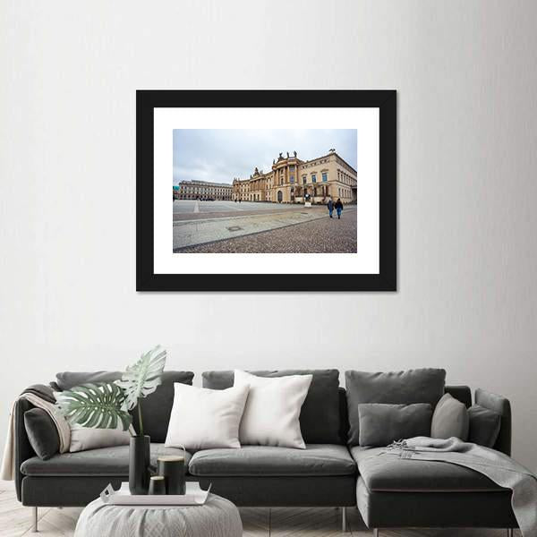 The Humboldt University Berlin Canvas Wall Art-1 Piece-Framed Print-20" x 16"-Tiaracle