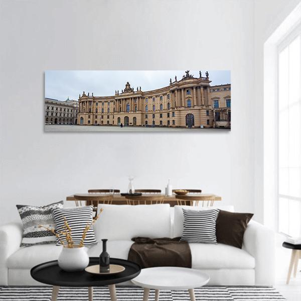 Humboldt University Berlin Panoramic Canvas Wall Art-1 Piece-36" x 12"-Tiaracle