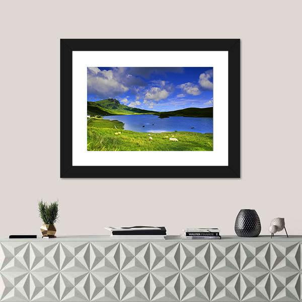 The Isle Of Skye Scotland Canvas Wall Art-3 Horizontal-Gallery Wrap-25" x 16"-Tiaracle