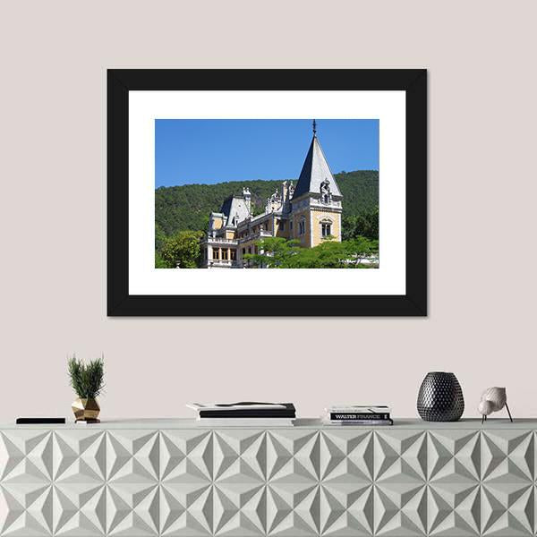 The Massandra Palace Canvas Wall Art-5 Horizontal-Gallery Wrap-22" x 12"-Tiaracle